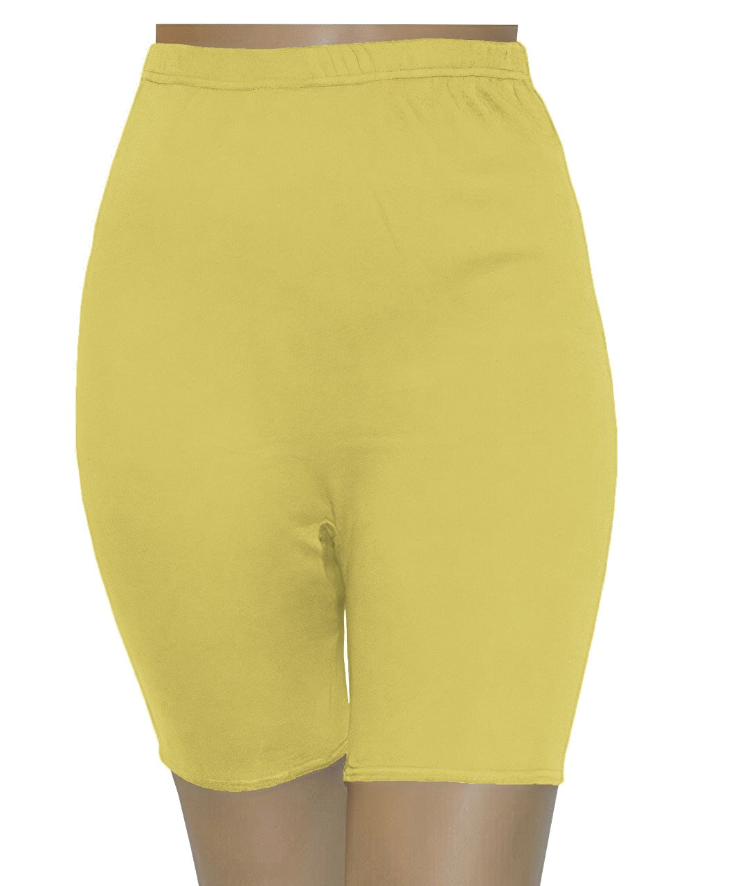 Royal Pink - Yellow cotton Long Short