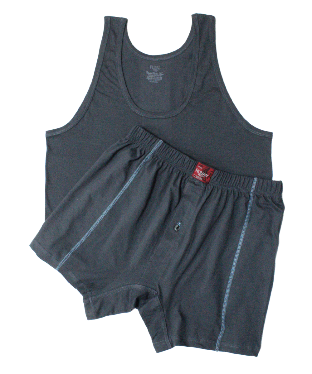 Charcoal Cotton Set