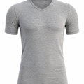 V-Neck Half Sleeve Undershirt ٍِGREY