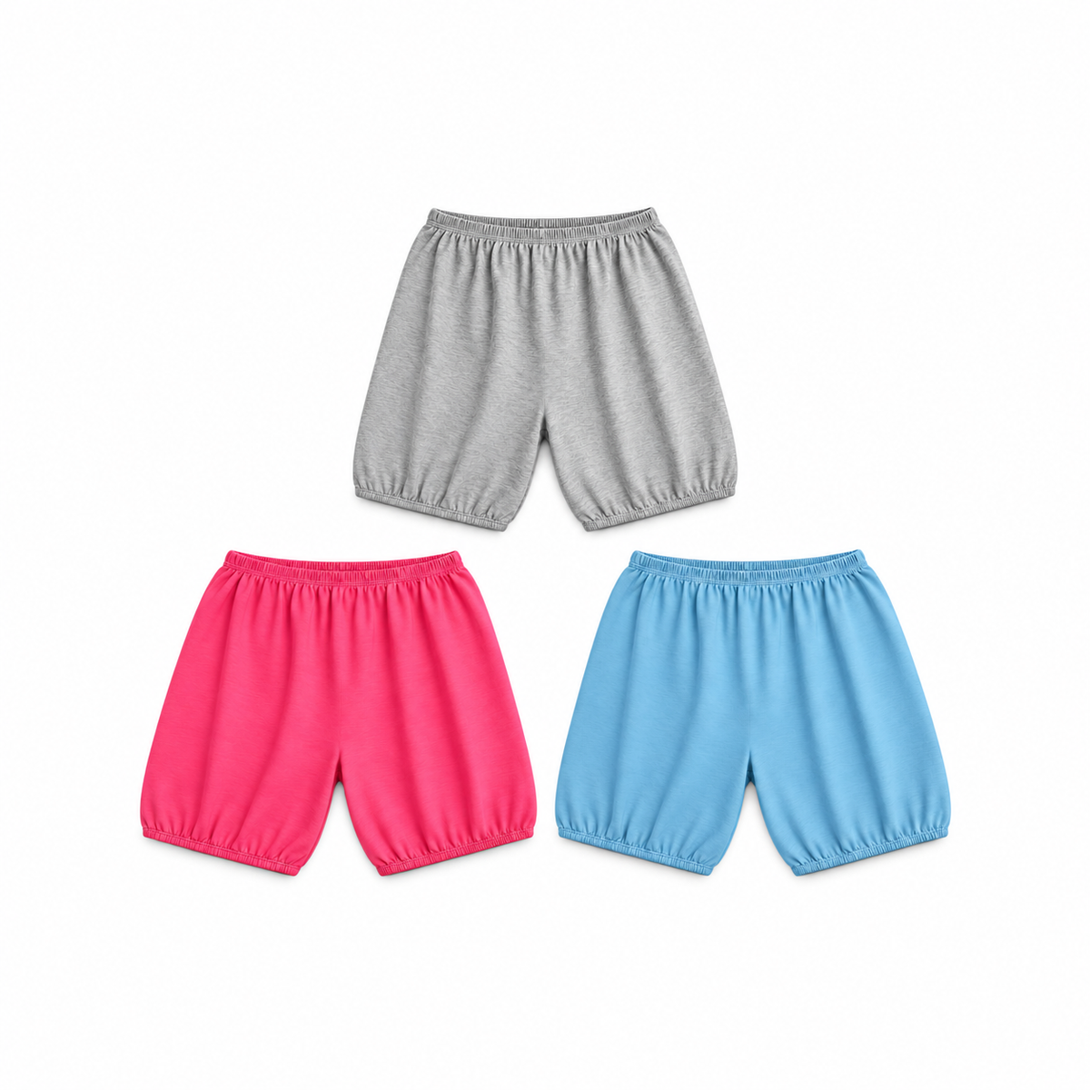 Cotton Soft Shorts (3-Pack)
