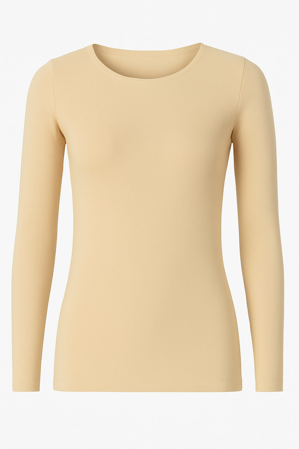 Royal Pink Long-Sleeve Crewneck T-Shirt