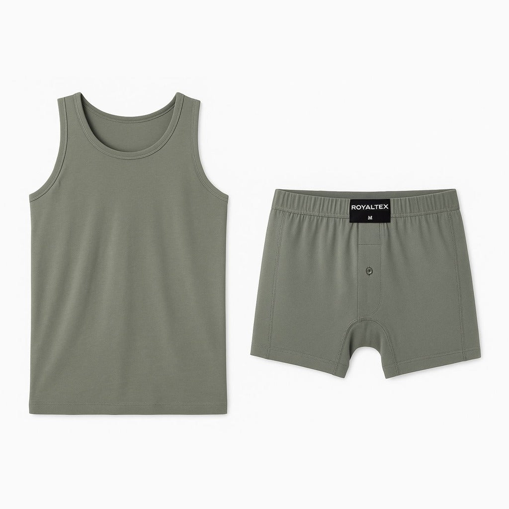 Green Cotton Set