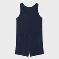 Navy Blue Cotton Set