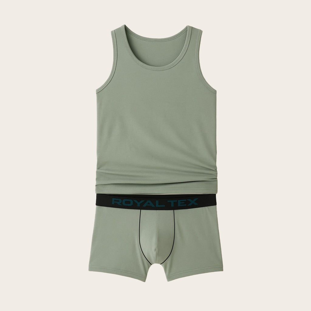 Olive green Lycra Set
