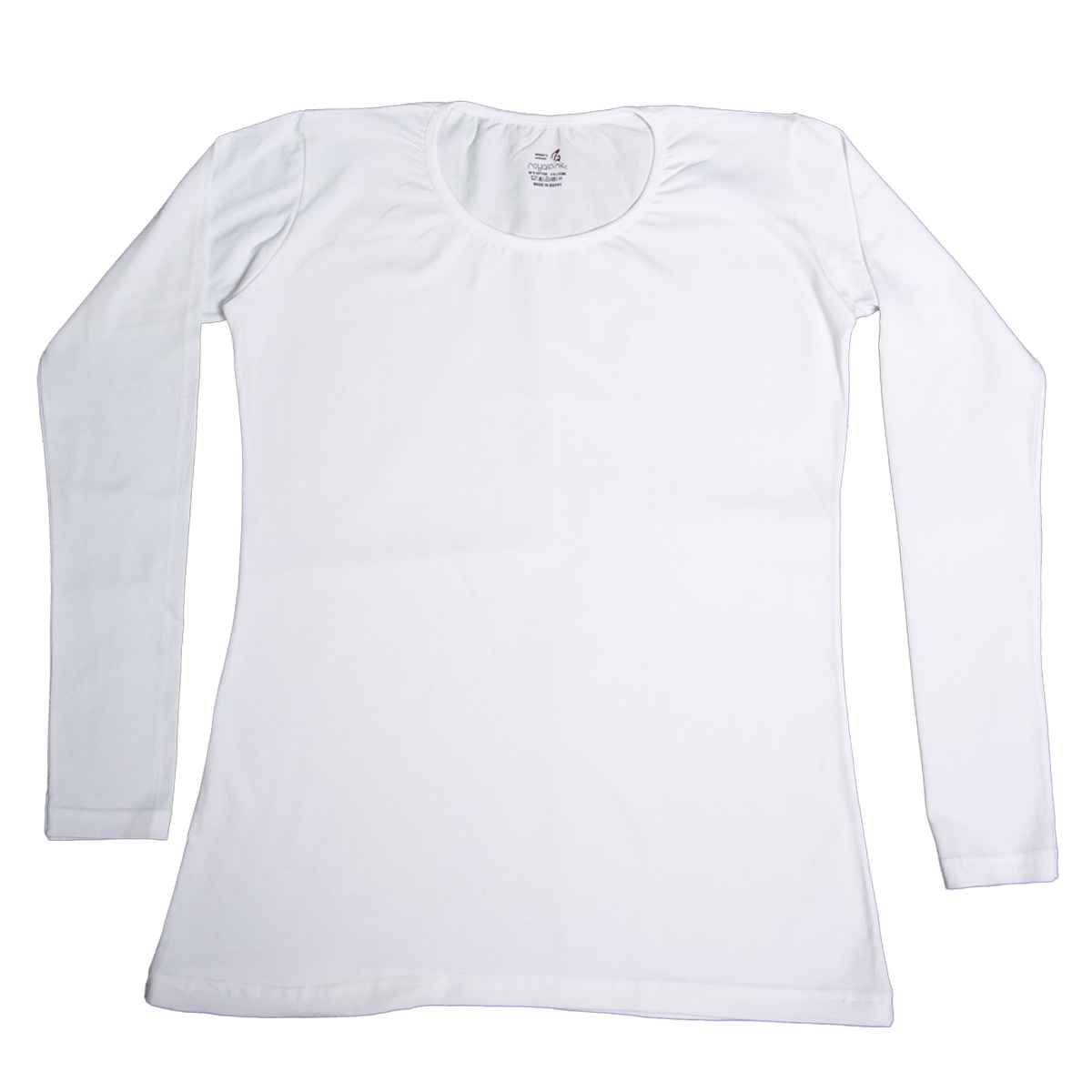 Royal Pink Long-Sleeve Crewneck T-Shirt